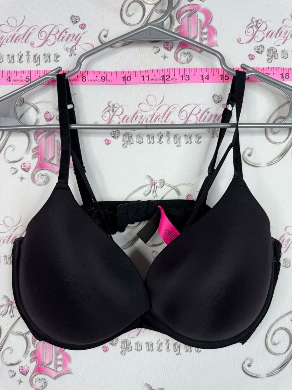 La SENZA bra obsession shiny smooth Black Padded T-Shirt Bra